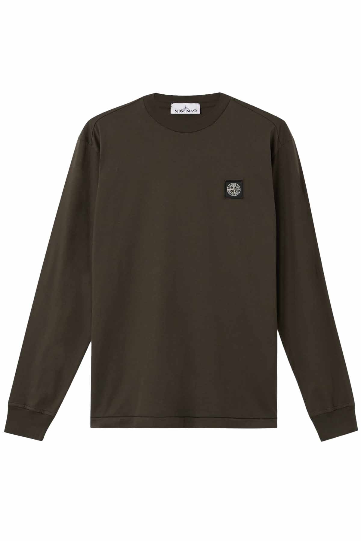 Stone Island Herren Langarmshirt Kohlengrau GRAU Bild 1