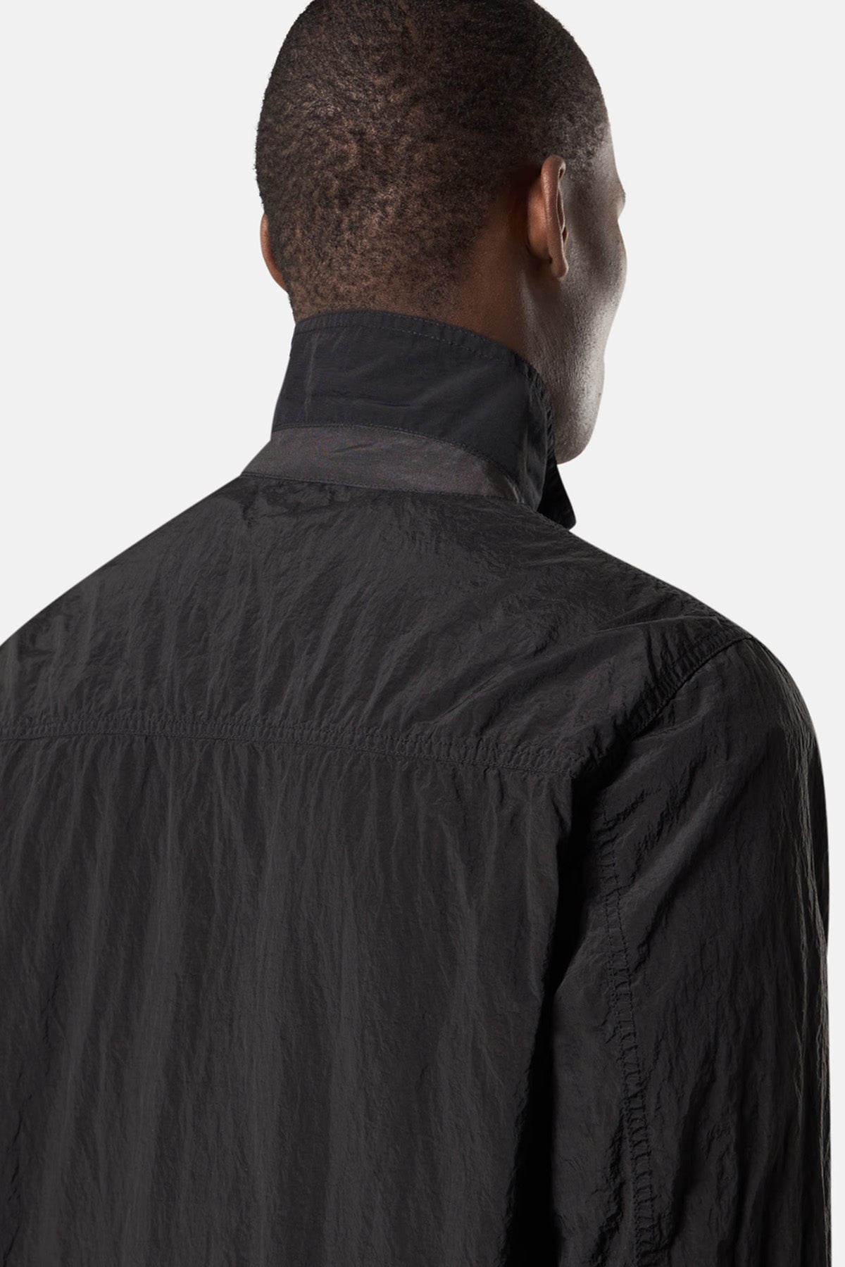 Stone Island Herren Overshirt Schwarz v0129 Bild 5