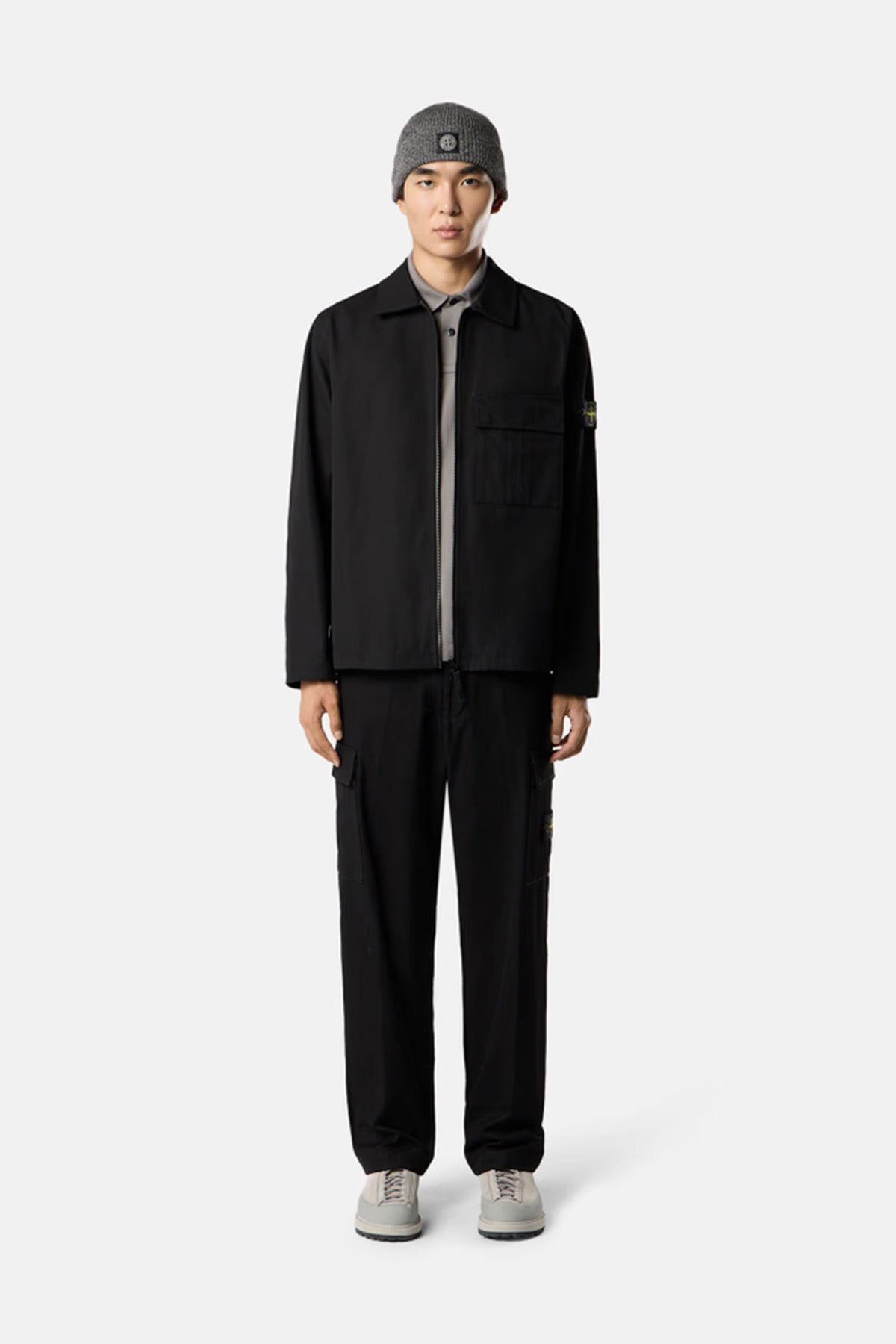 Stone Island Herren Poloshirt Cement cement Bild 2