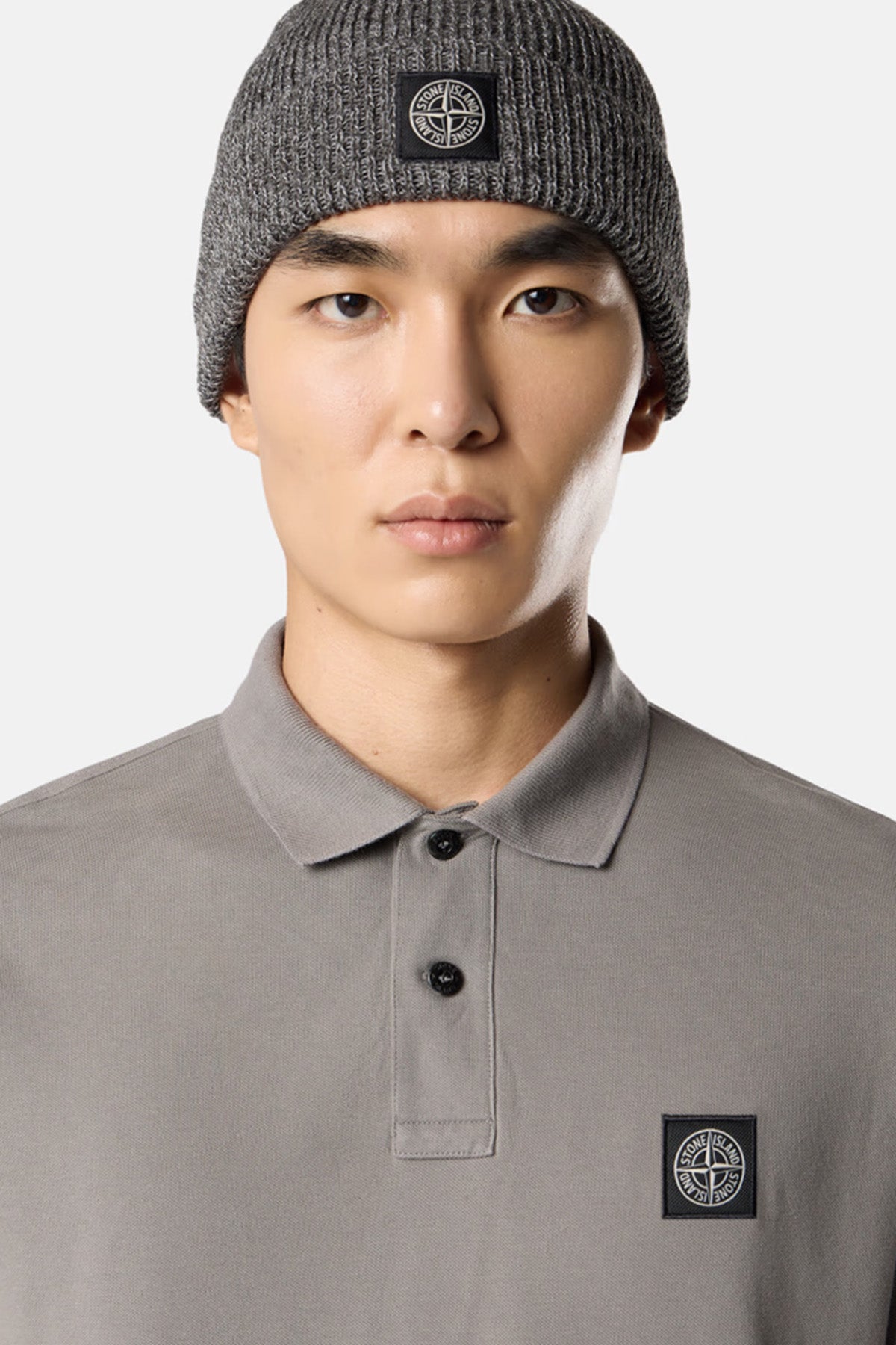 Stone Island Herren Poloshirt Cement cement Bild 4
