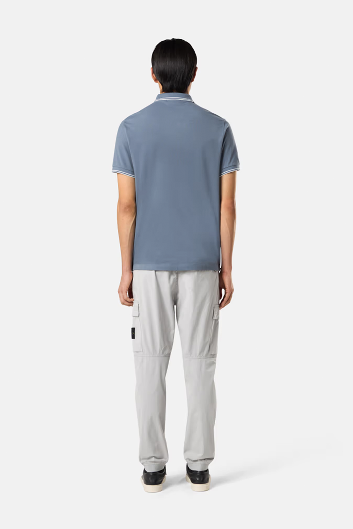 Stone Island Herren Poloshirt Fliegerblau BLAU Bild 4