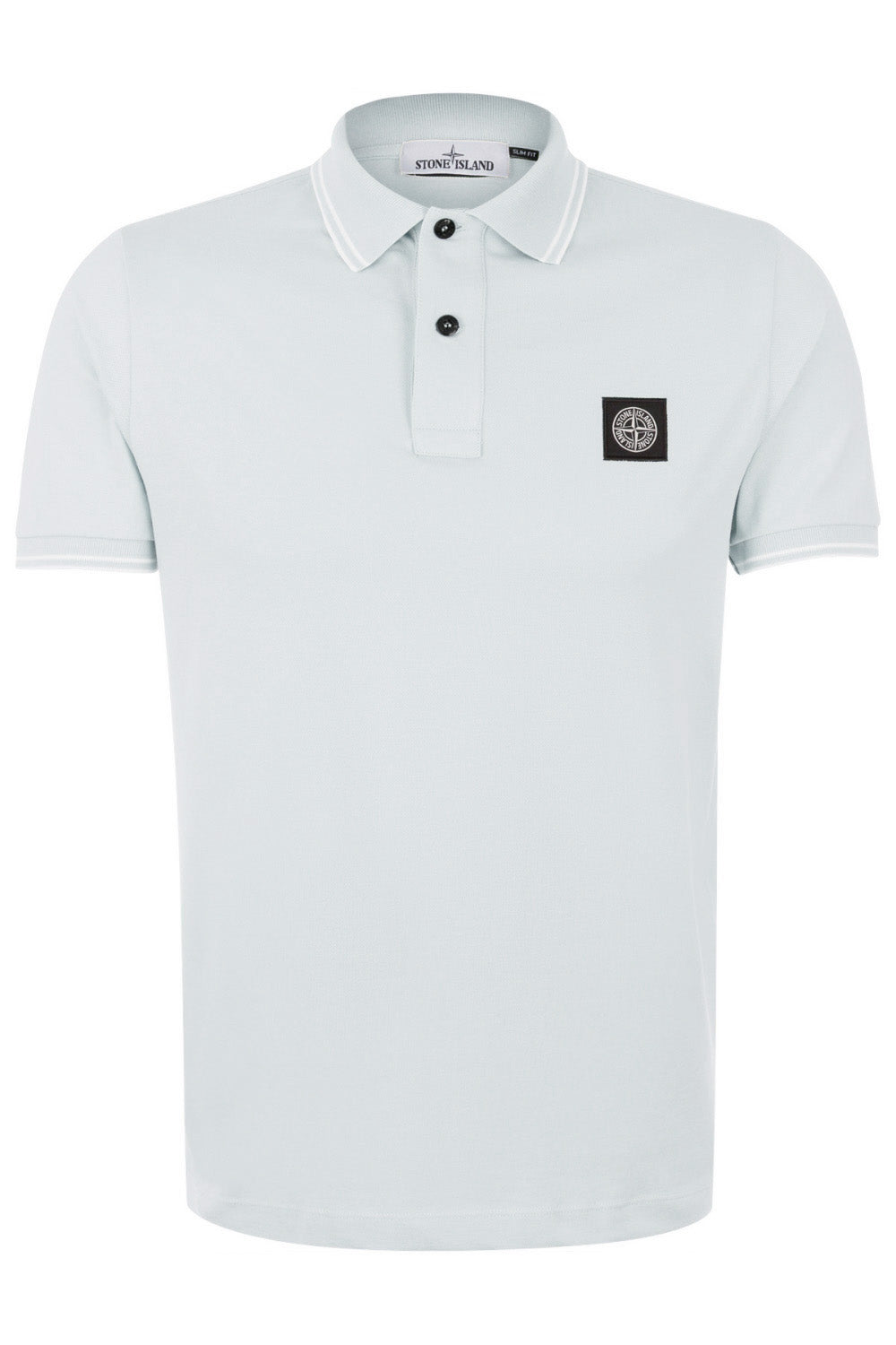Stone Island Herren Poloshirt Himmelblau HELLBLAU Bild 1