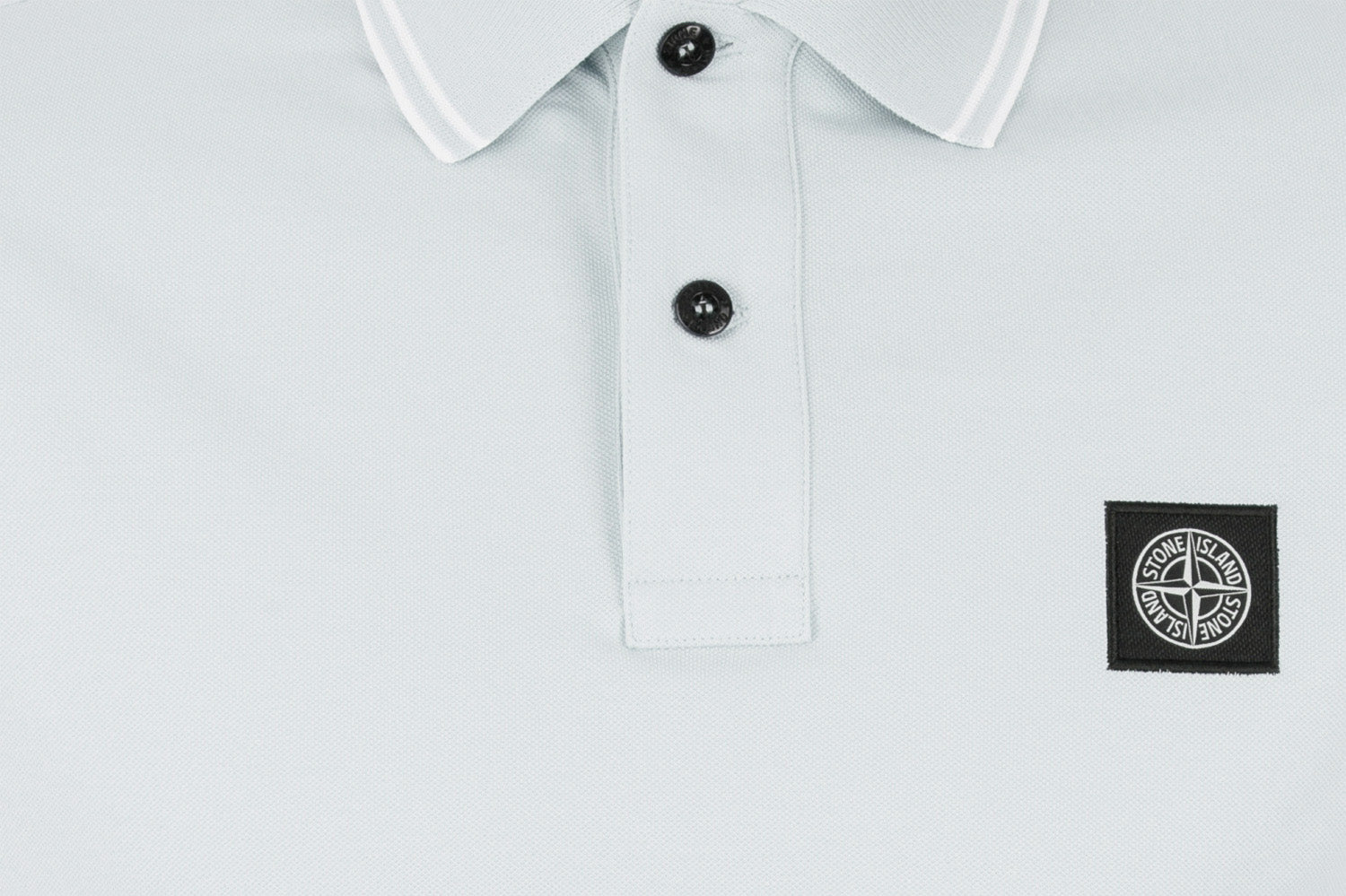 Stone Island Herren Poloshirt Himmelblau HELLBLAU Bild 5