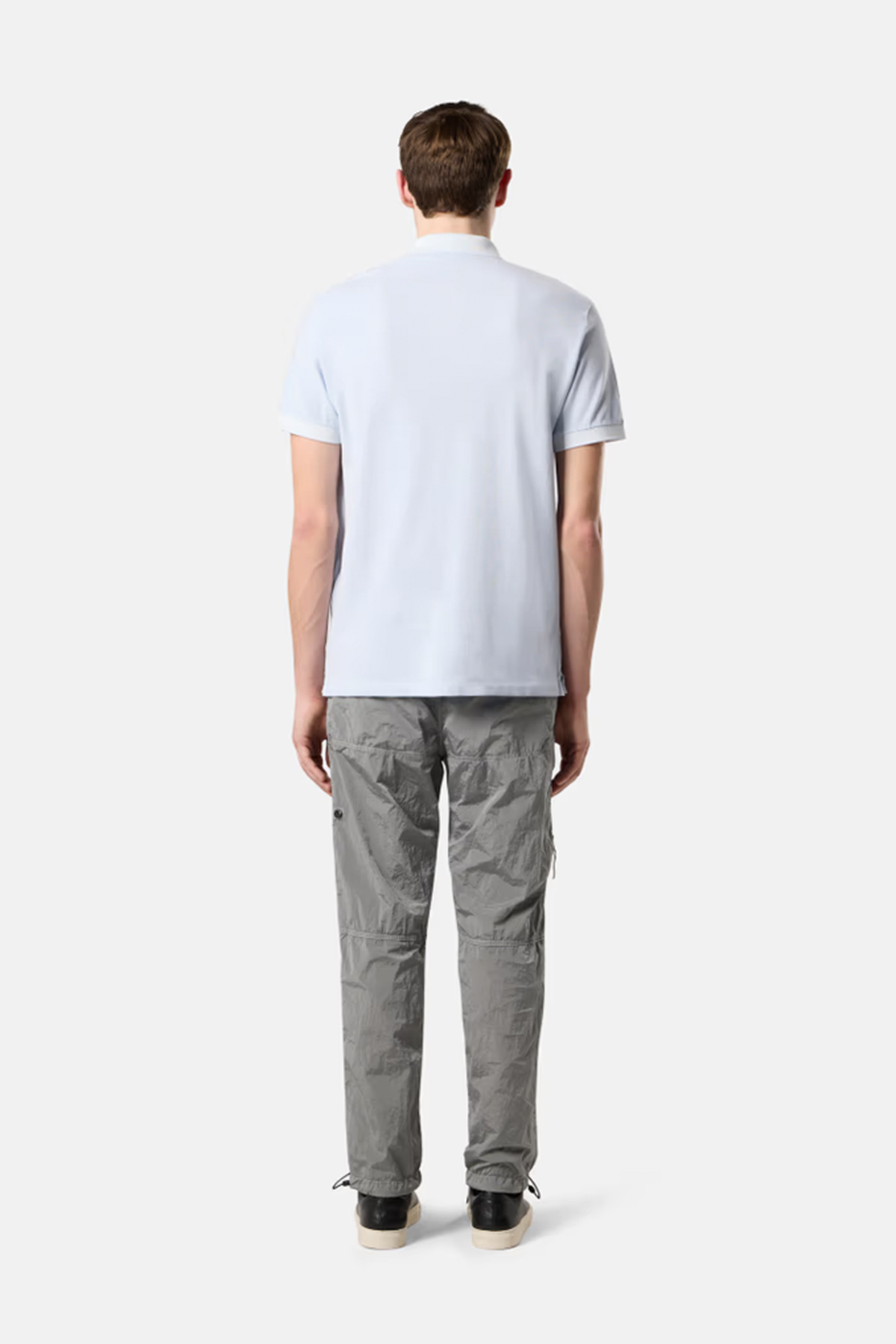 Stone Island Herren Poloshirt Himmelblau HELLBLAU Bild 4