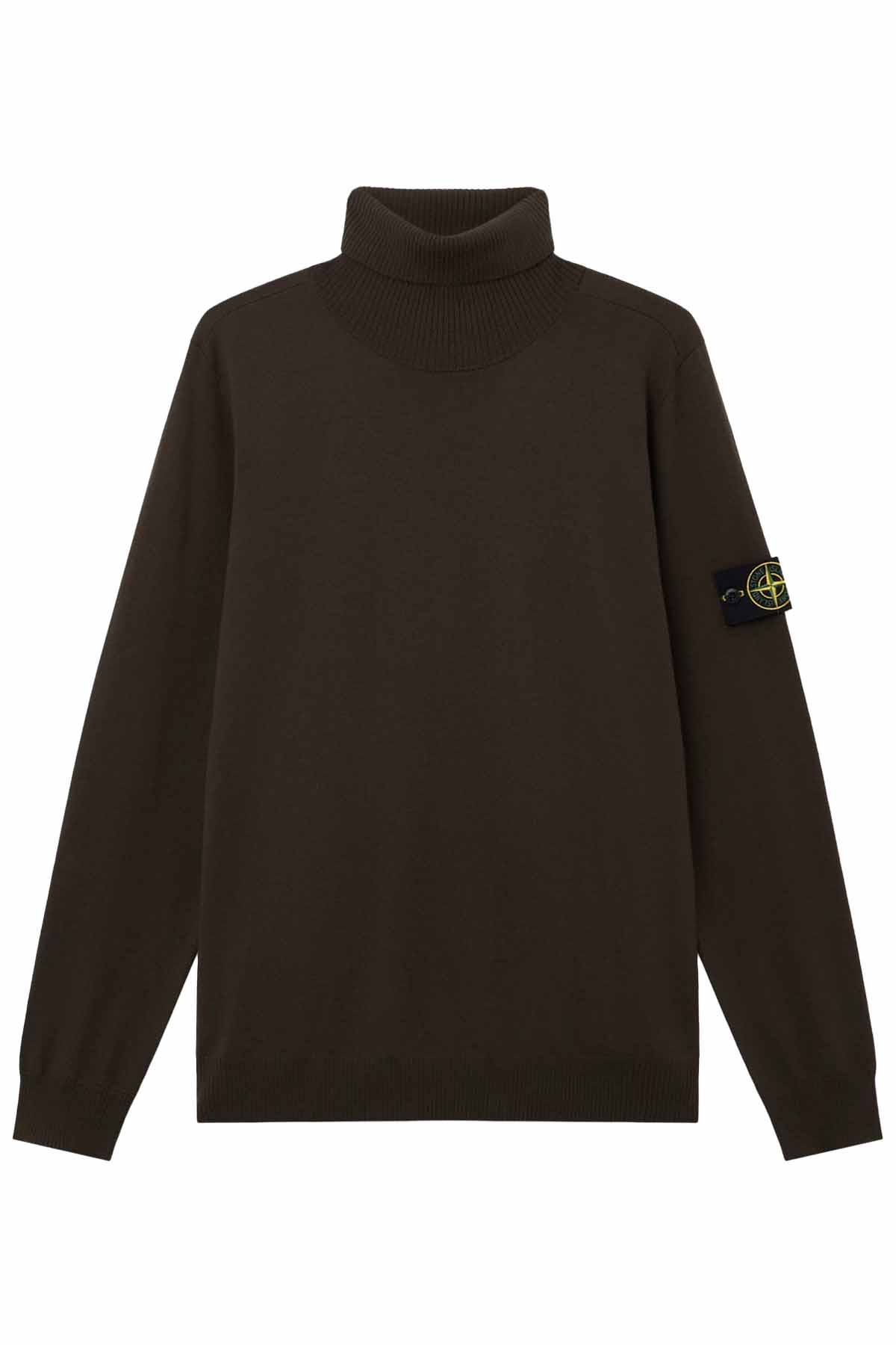 Stone Island Herren Rollkragenpullover Kohlengrau GRAU Bild 1