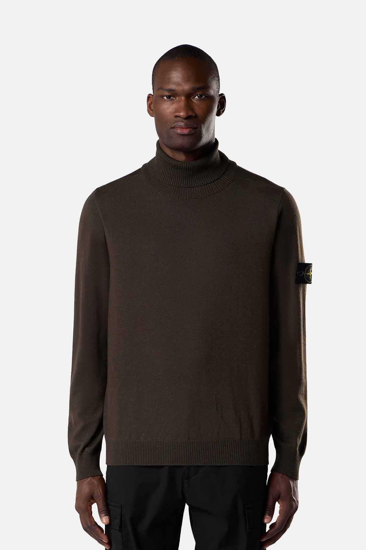 Stone Island Herren Rollkragenpullover Kohlengrau GRAU Bild 2