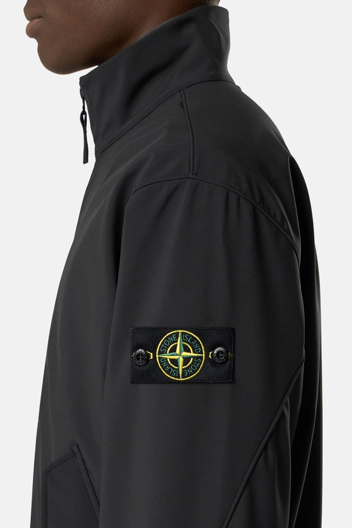 Stone Island Herren Softshelljacke Schwarz SCHWARZ Bild 5