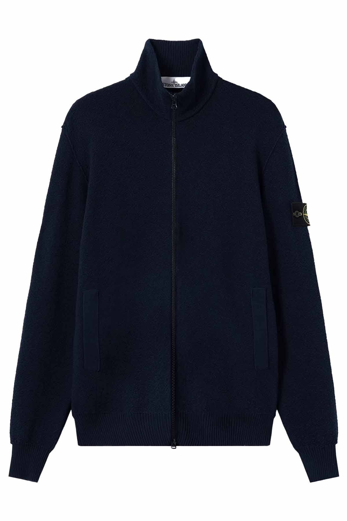 Stone Island Herren Strickjacke Meeresblau MARINE-BLAU Bild 1