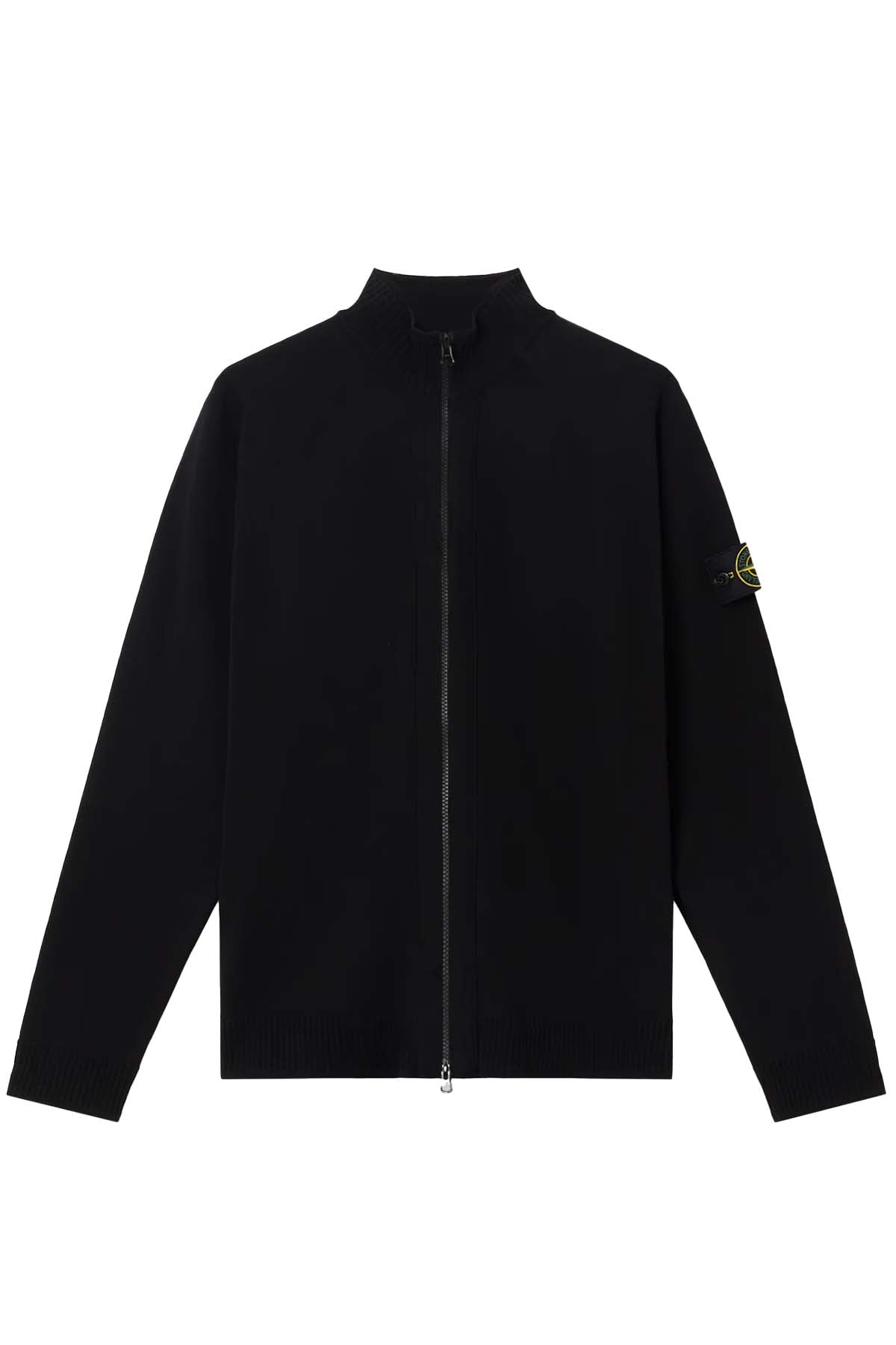Stone Island Herren Strickjacke Schwarz SCHWARZ Bild 1