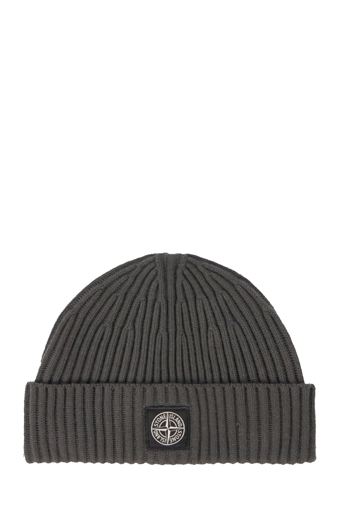 Stone Island Herren Strickmütze Bleigrau ANTHRAZIT GRAU Bild 1