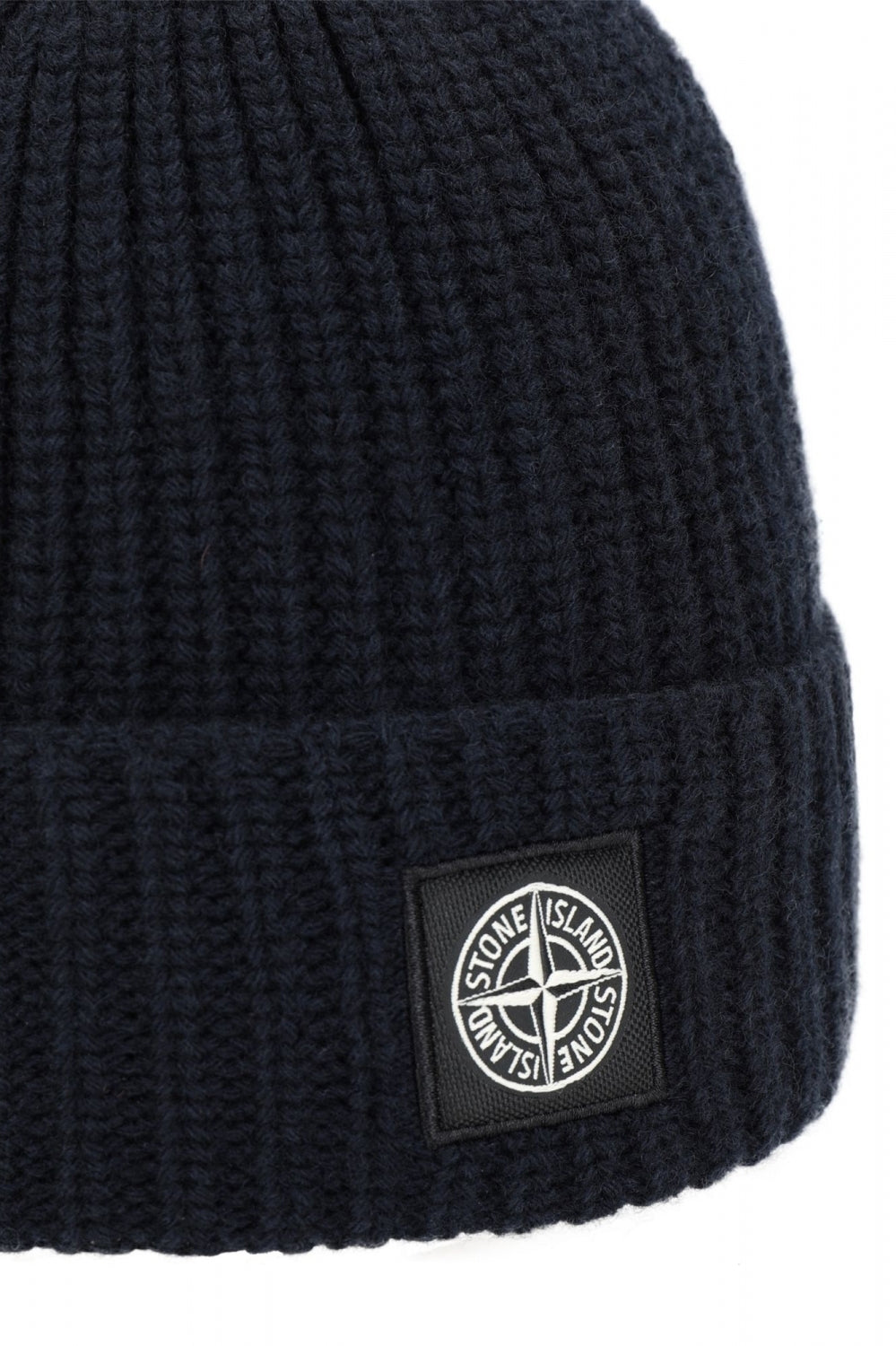 Stone Island Herren Strickmütze Navy MARINE-BLAU Bild 3