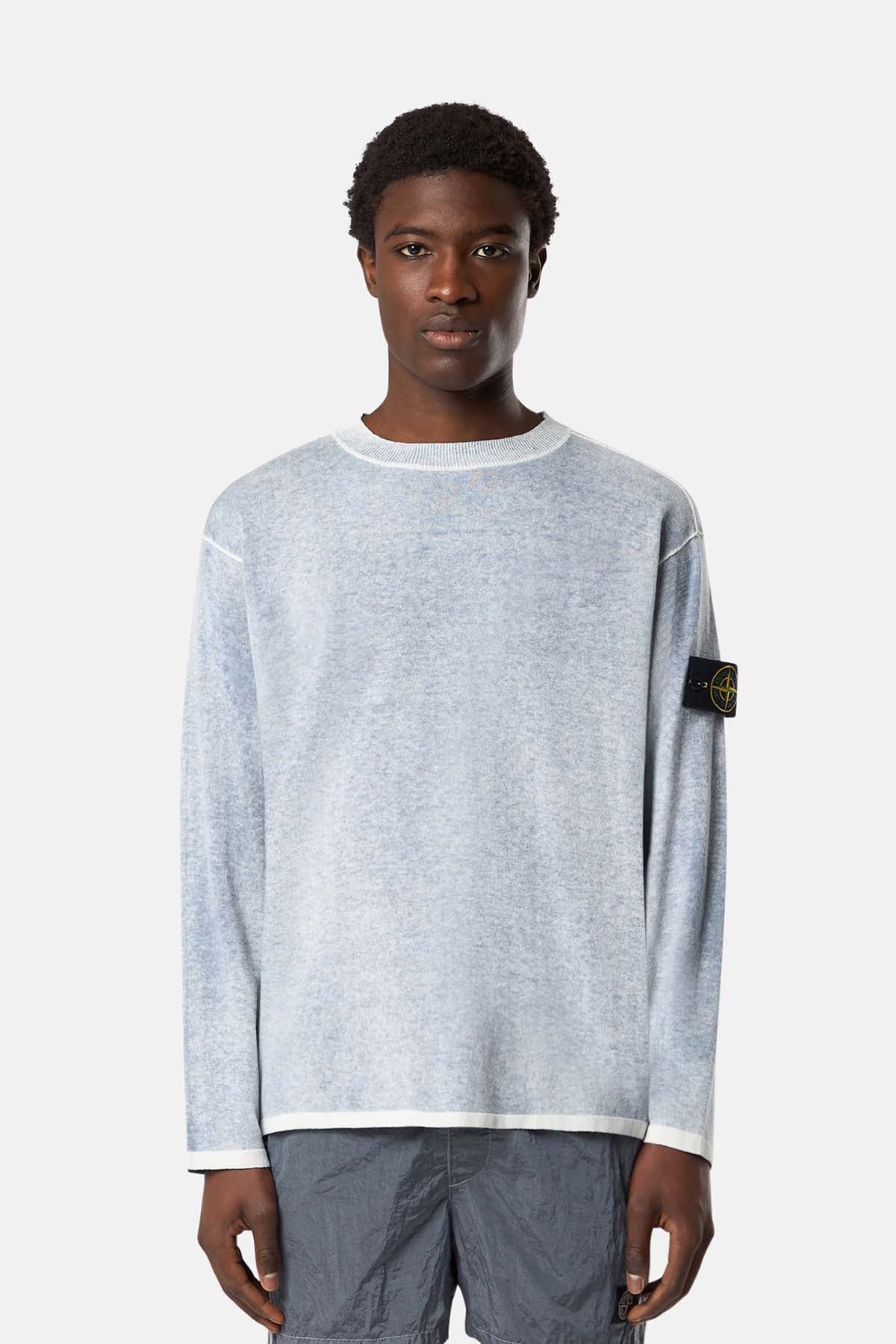 Stone Island Herren Strickpullover Fliegerblau BLAU Bild 2