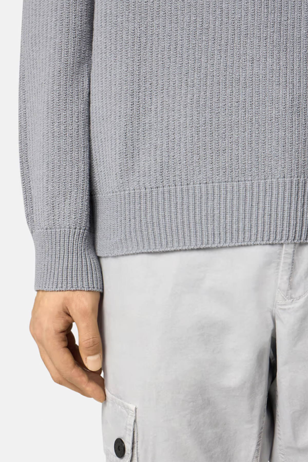 Stone Island Herren Strickpullover Fliegerblau BLAU Bild 6