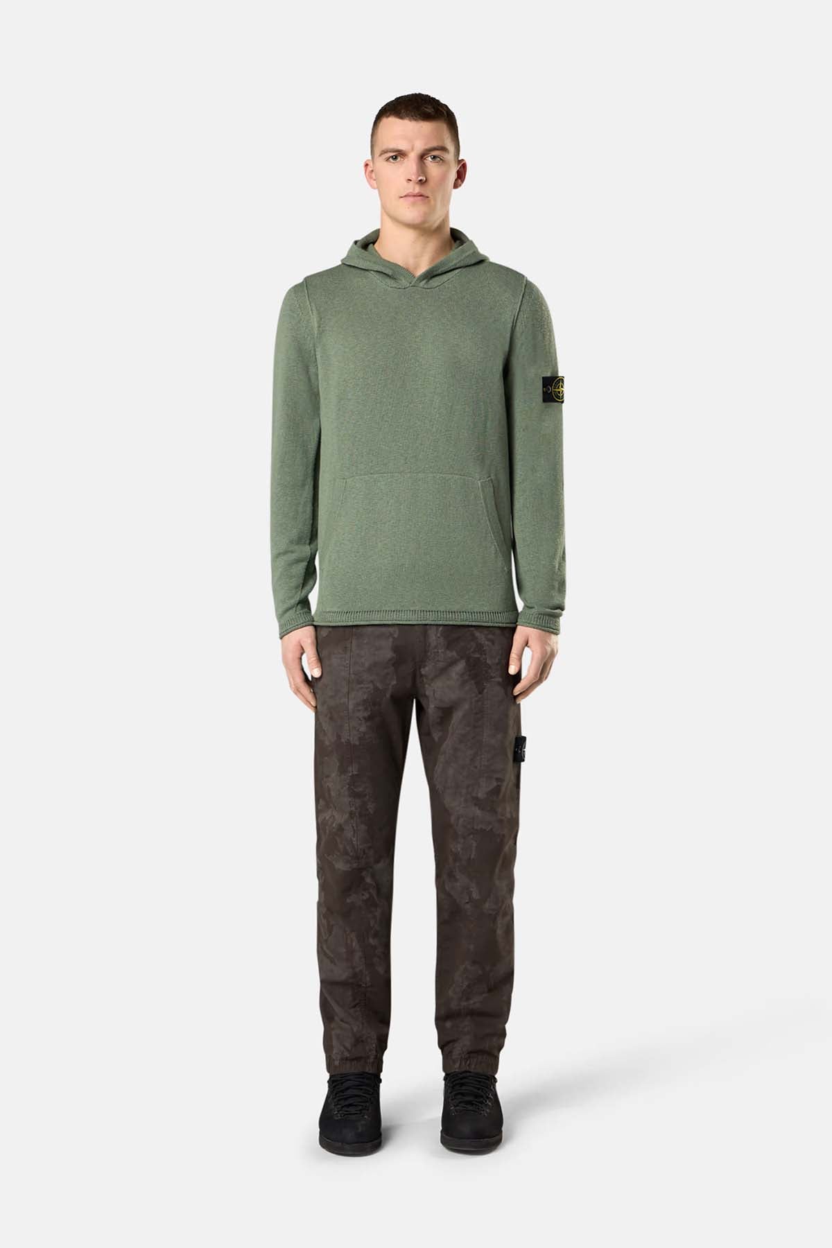 Stone Island Herren Strickpullover Moschusgrün TAUPE Bild 2