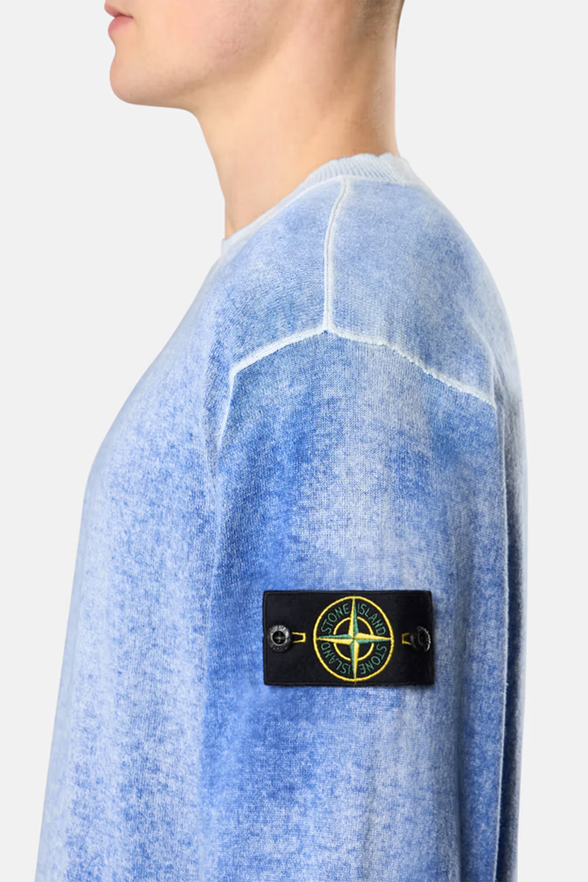 Stone Island Herren Strickpullover Navy MARINE-BLAU Bild 5