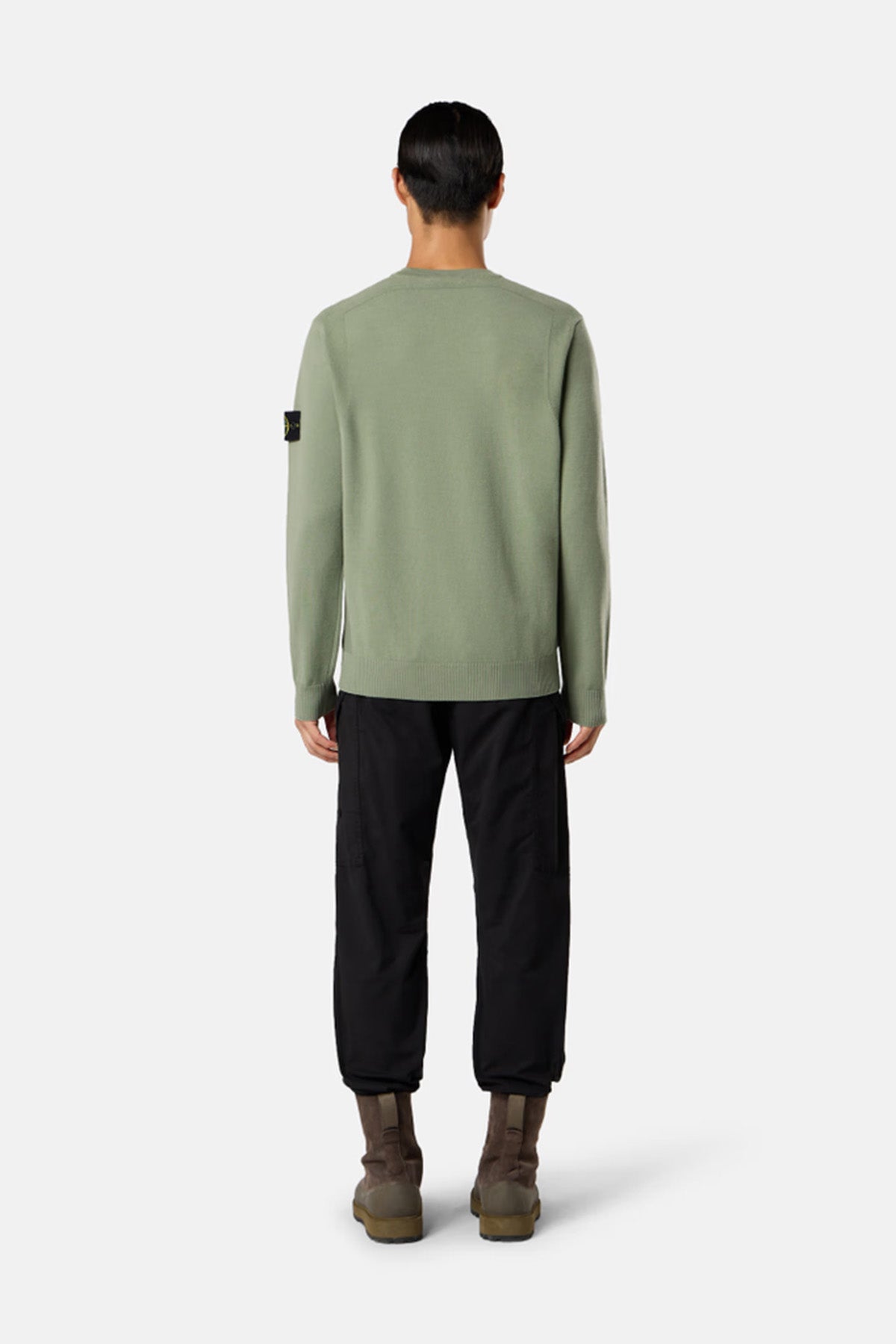 Stone Island Herren Strickpullover Sage v0055 Bild 3