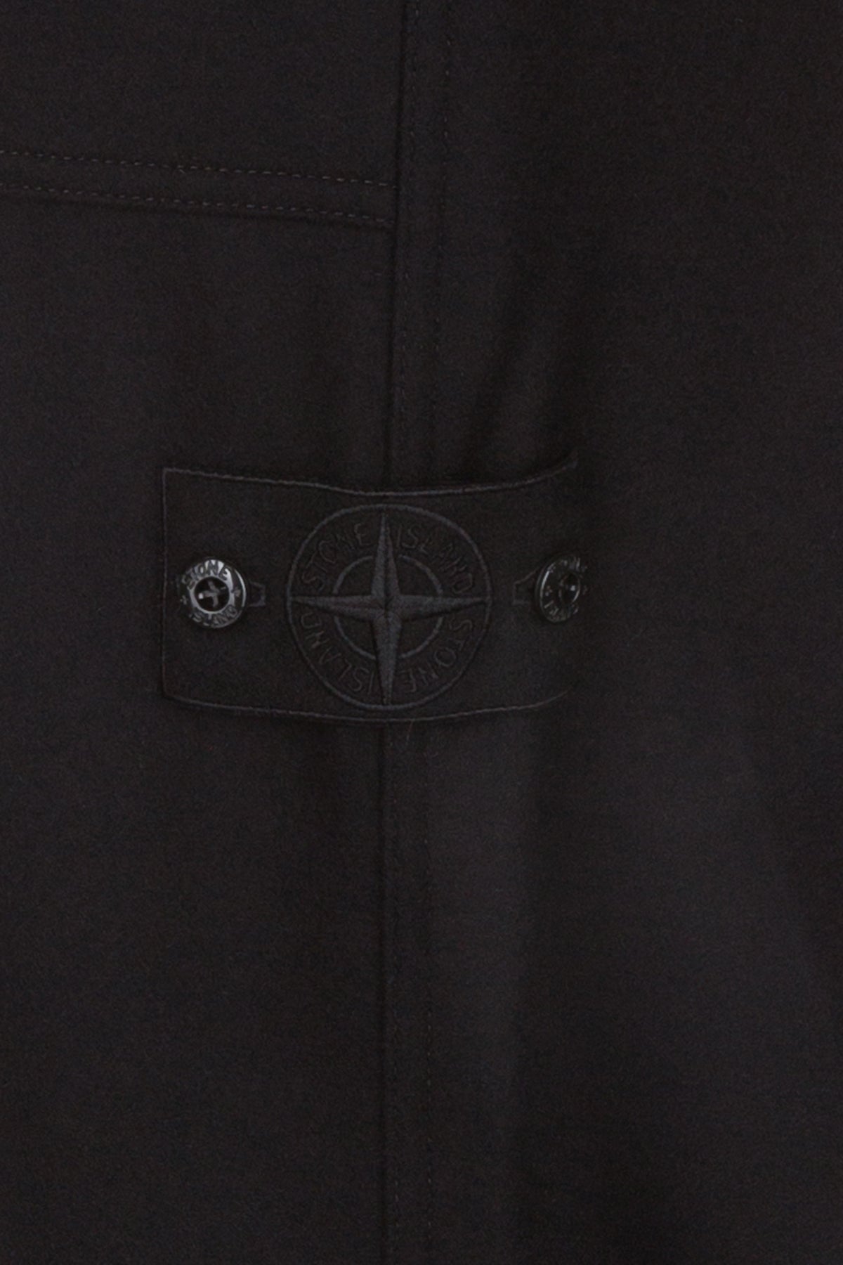 Stone Island Herren Sweatpants aus Flanell Schwarz SCHWARZ Bild 4