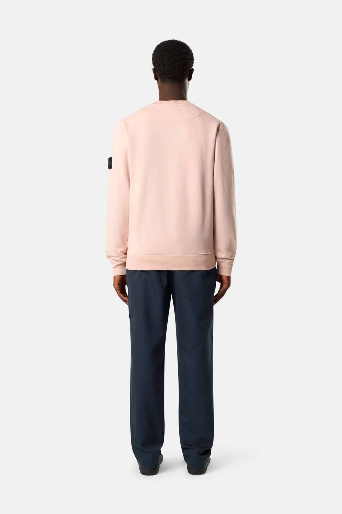 Stone Island Herren Sweatshirt Antikrosa ROSA Bild 3