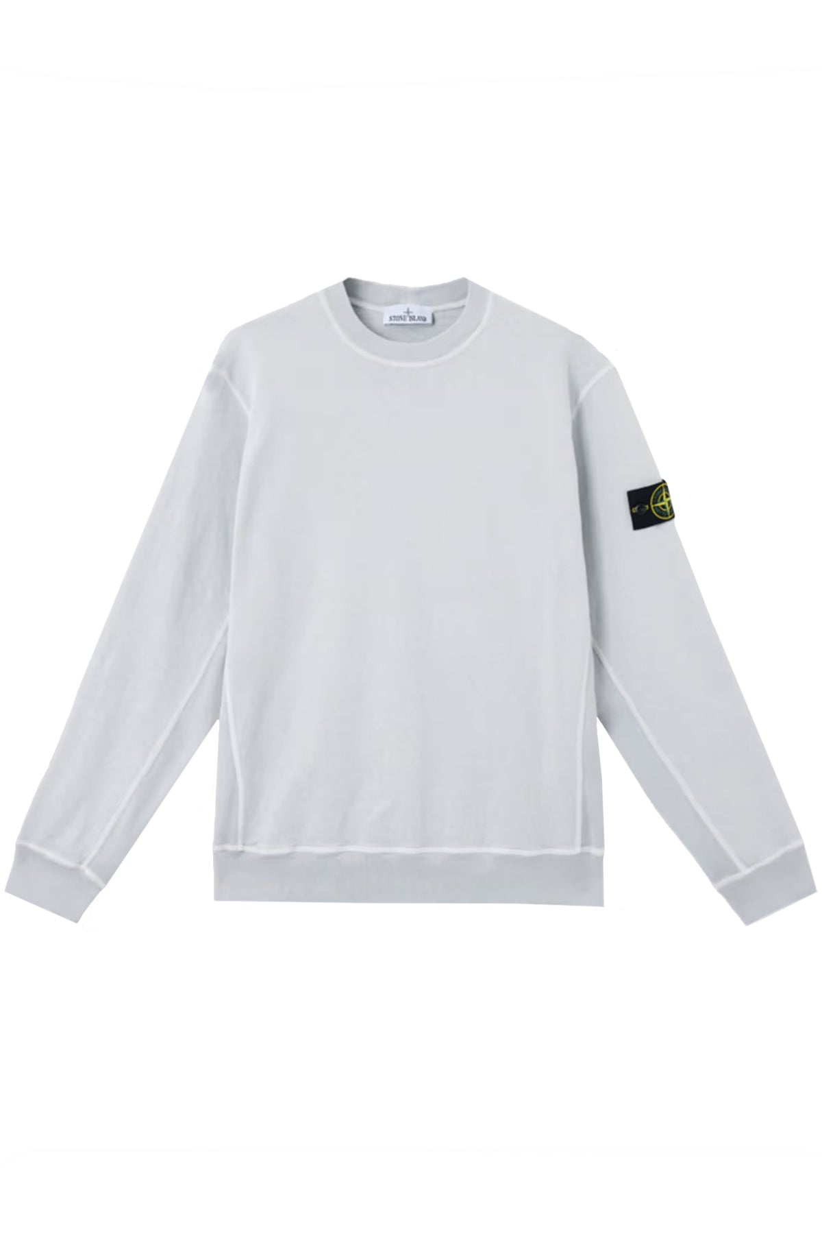 Stone Island Herren Sweatshirt Perlgrau HELLGRAU Bild 1