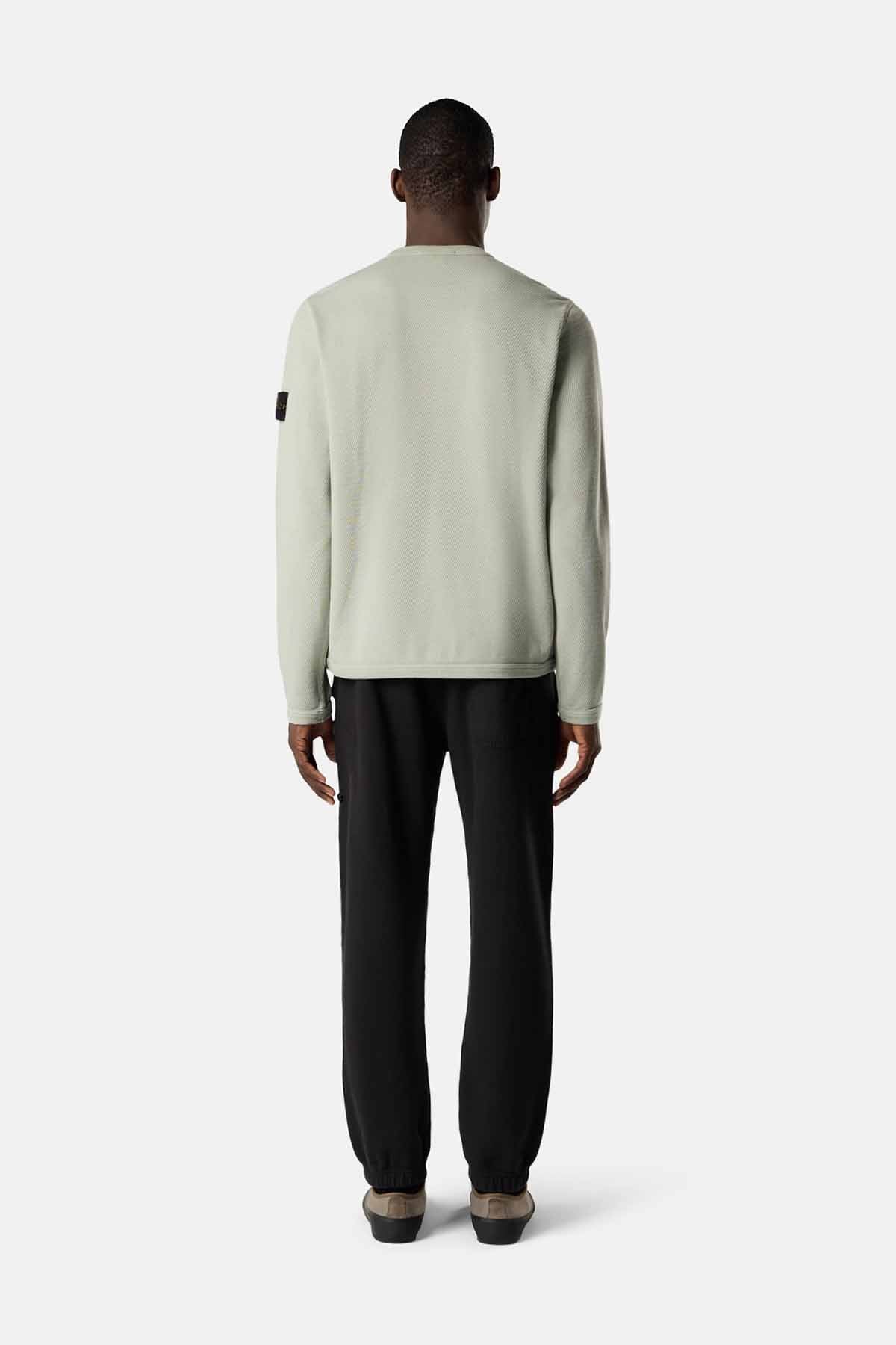 Stone Island Herren Sweatshirt Salbeigrün HELLGRÜN Bild 4