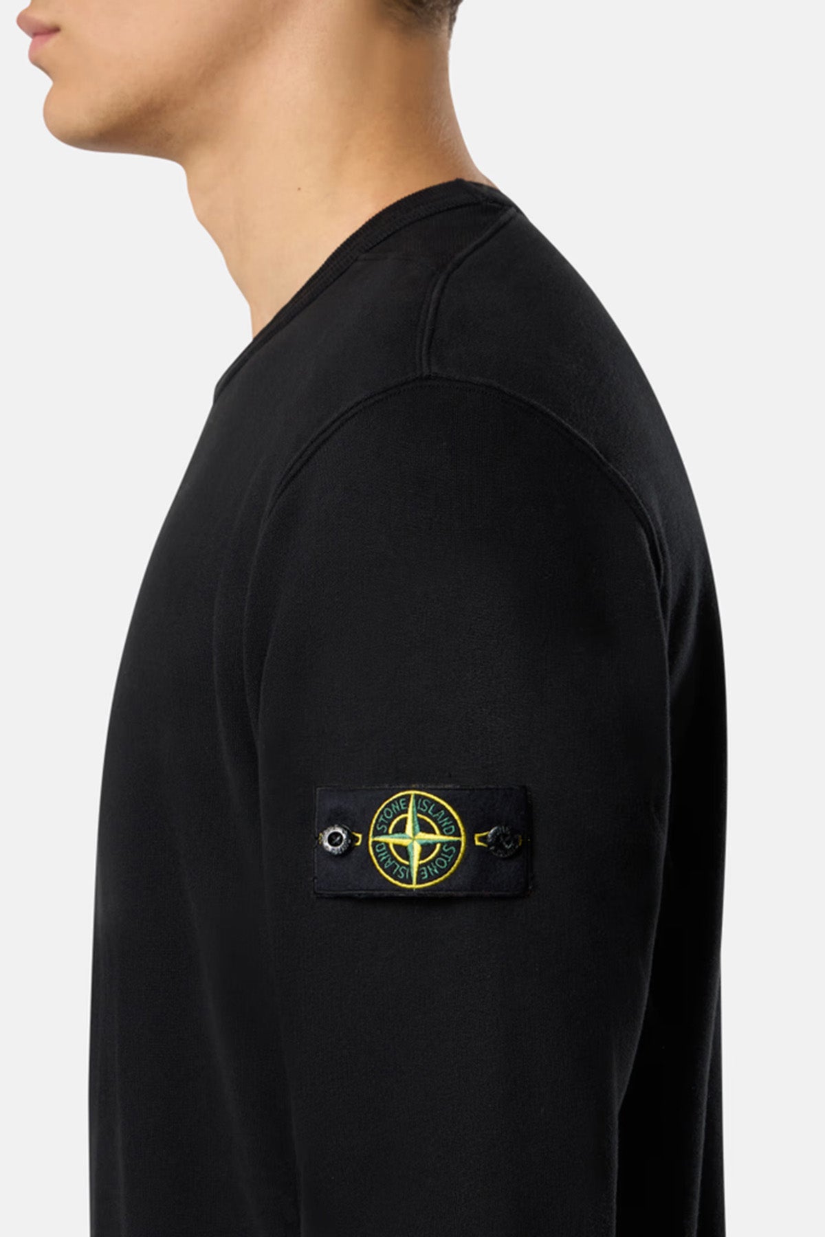 Stone Island Herren Sweatshirt Schwarz v0029 Bild 4