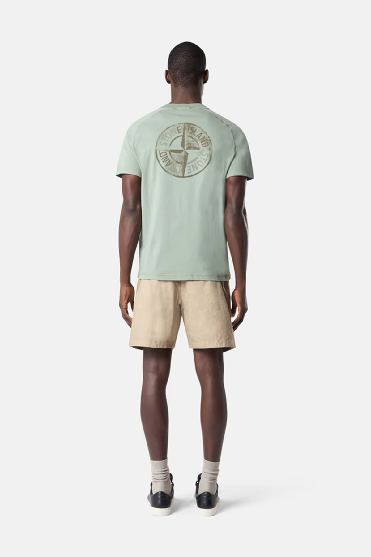Stone Island Herren T-Shirt Salbeigrün HELLGRÜN Bild 3