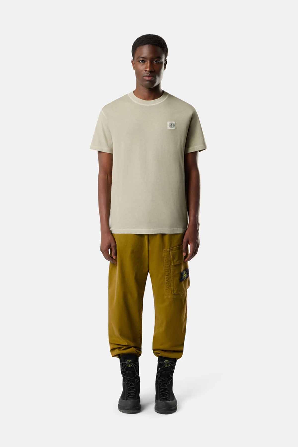 Stone Island Herren T-Shirt Sandfarben BEIGE Bild 2