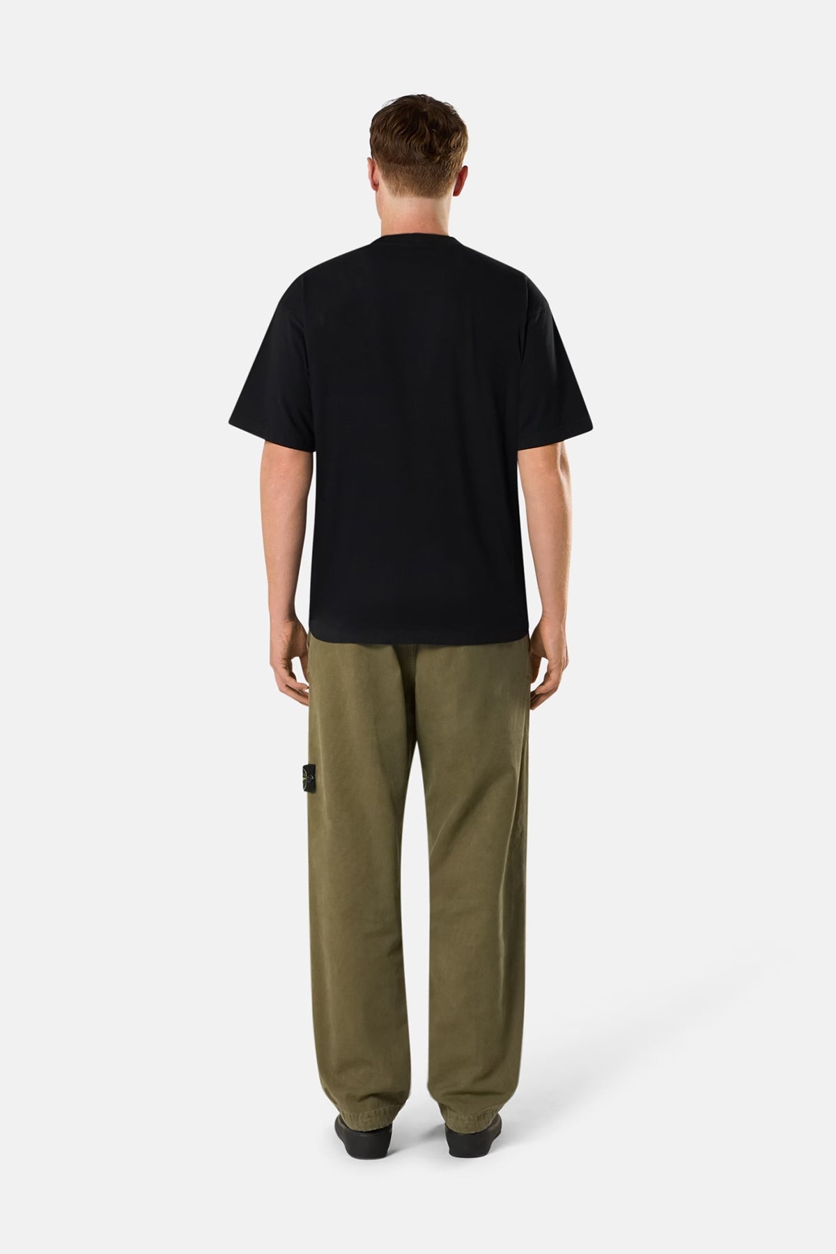 Stone Island Herren T-Shirt Schwarz SCHWARZ Bild 3