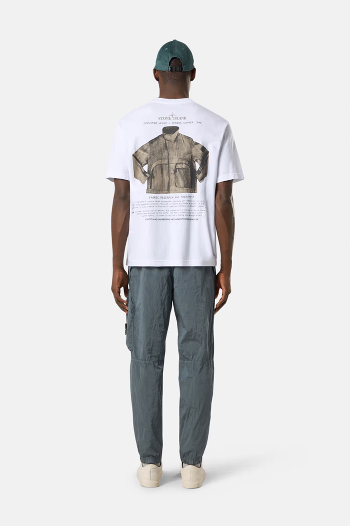 Stone Island Herren T-Shirt Weiss WEISS Bild 3