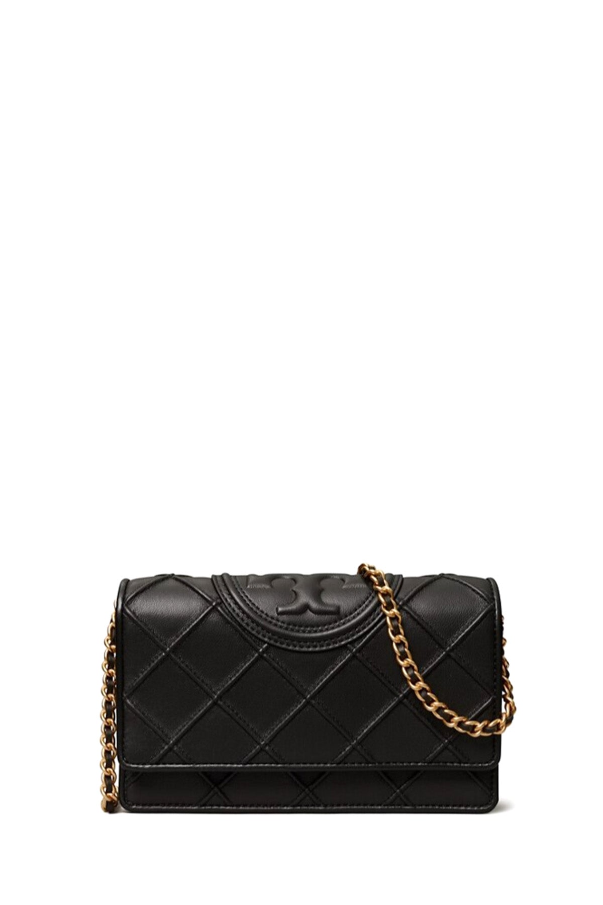 Tory Burch Damen Geldbörse Fleming Schwarz SCHWARZ Bild 1