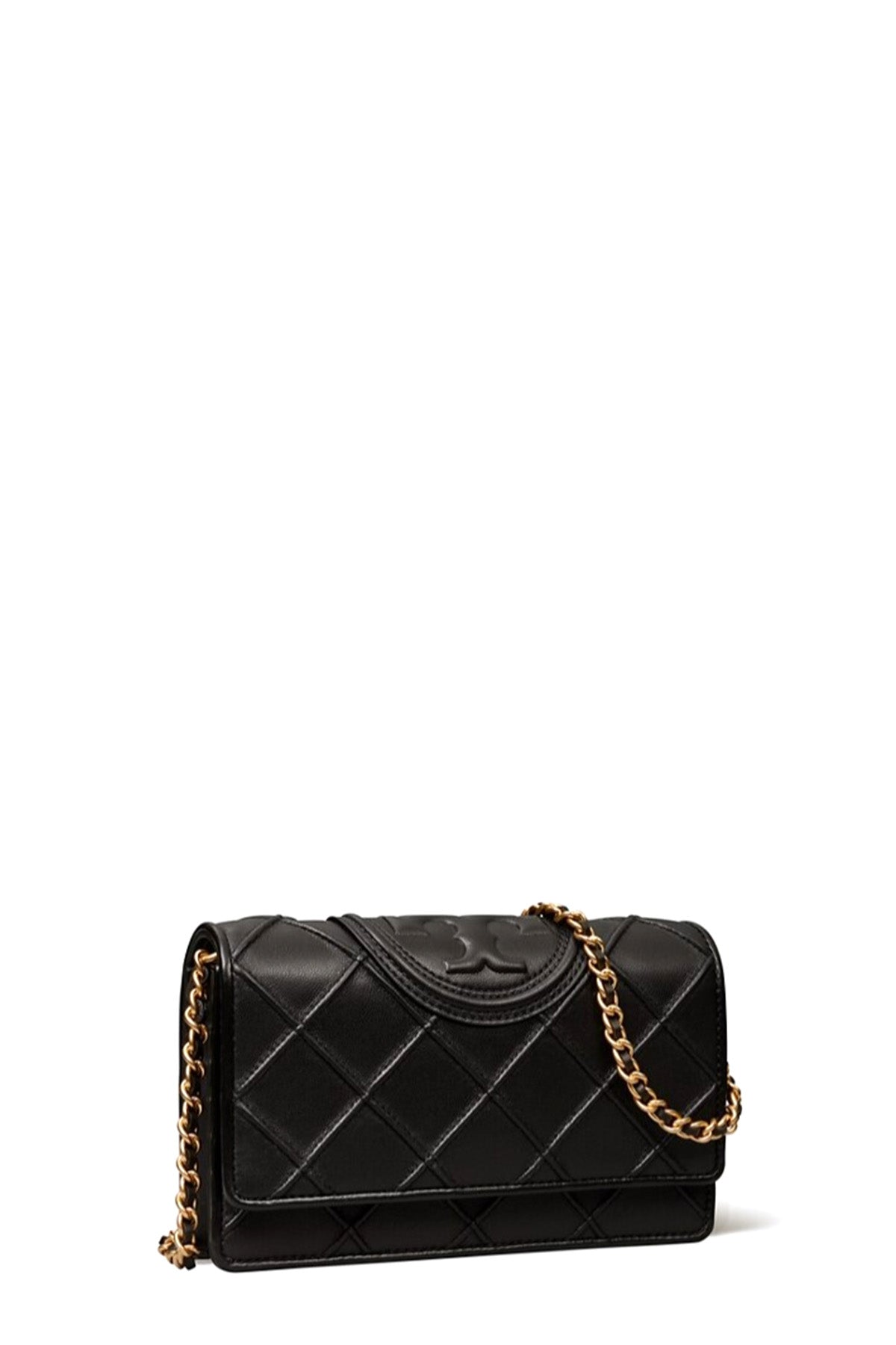 Tory Burch Damen Geldbörse Fleming Schwarz SCHWARZ Bild 3