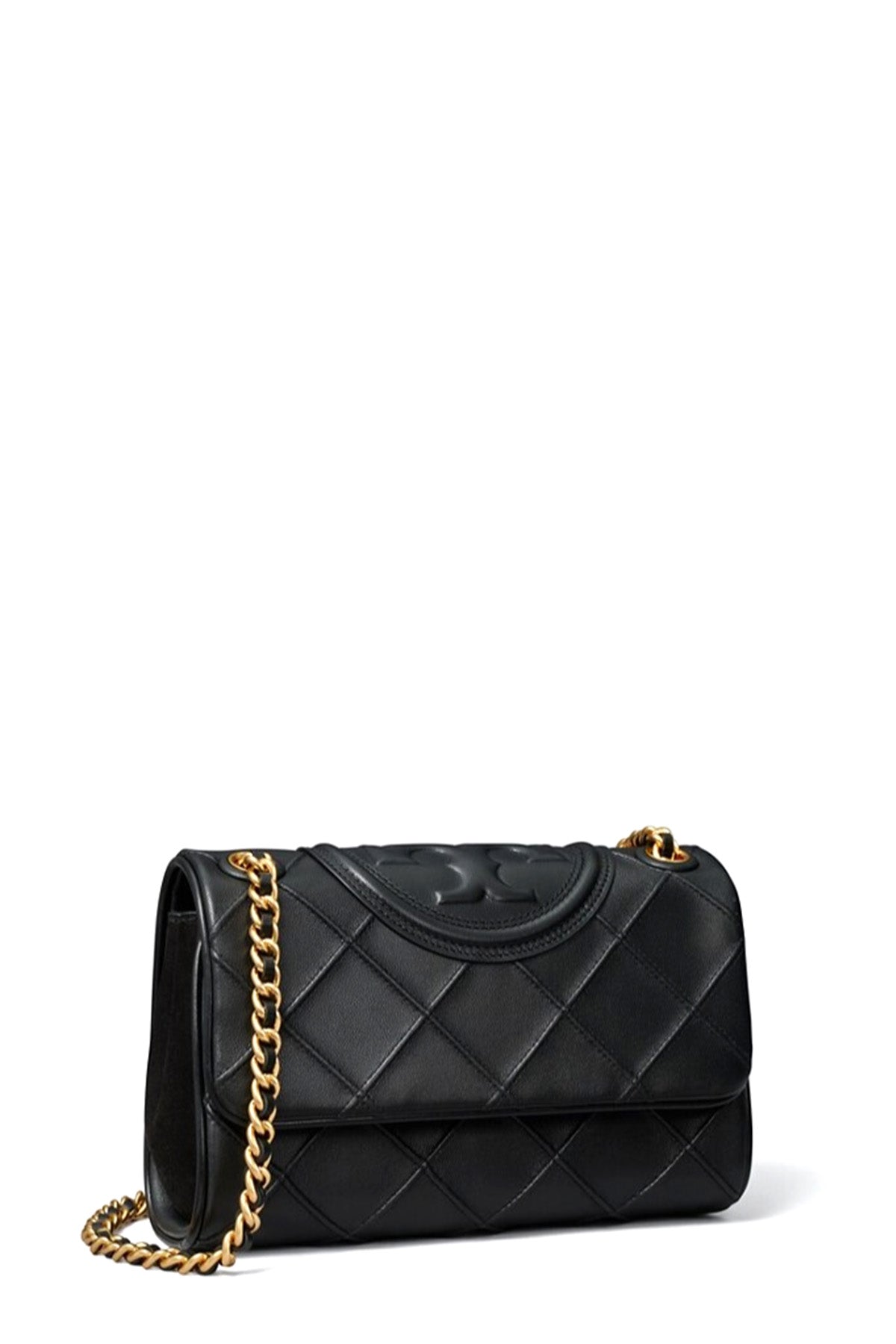 Tory Burch Damen Schultertasche Fleming Small Schwarz SCHWARZ Bild 3