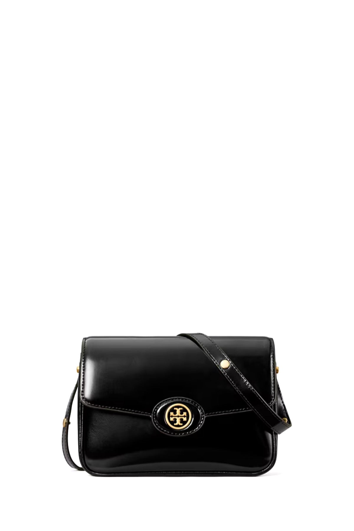 Tory Burch Damen Schultertasche Robinson Medium Schwarz SCHWARZ Bild 1