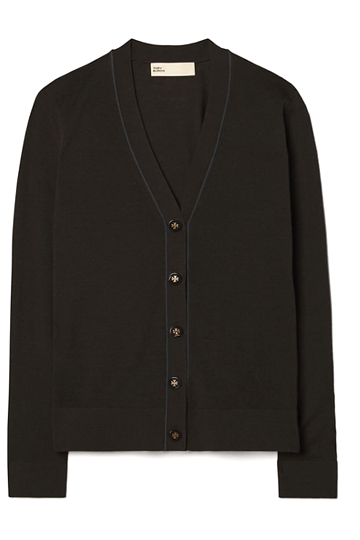 Tory Burch Damen Strickjacke Simone Schwarz SCHWARZ Bild 1
