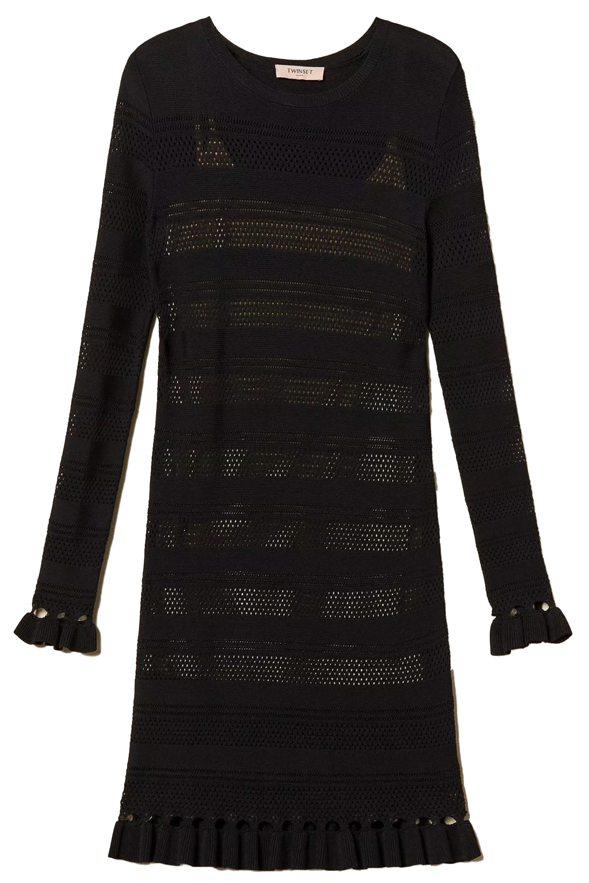 Twin Set Damen Kleid Schwarz 00006-NERO Bild 1