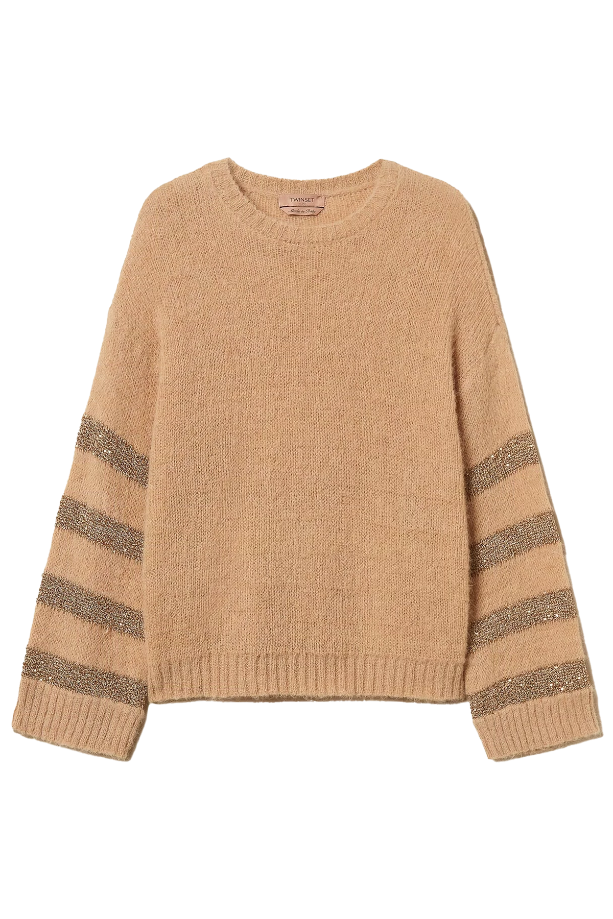 Twin Set Damen Strickpullover Beige 13825 Bild 1