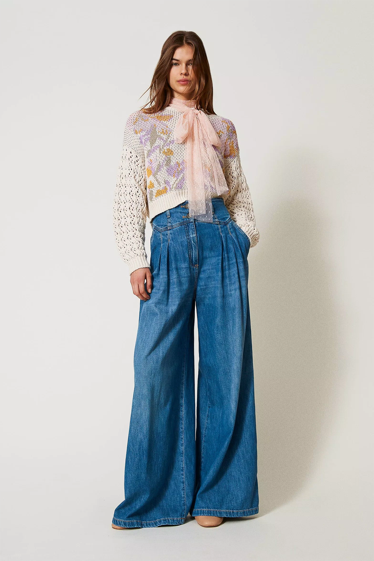 Twin Set Jeans extraweit Blau BLAU BLAU Bild 2