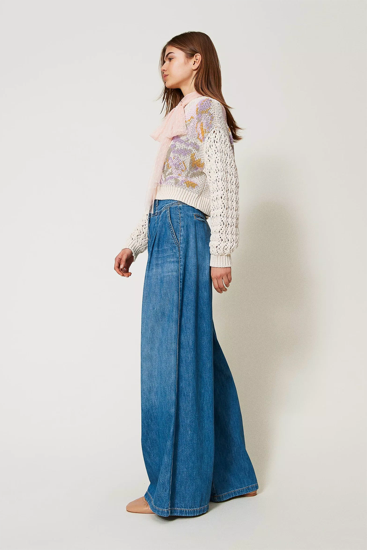 Twin Set Jeans extraweit Blau BLAU BLAU Bild 3
