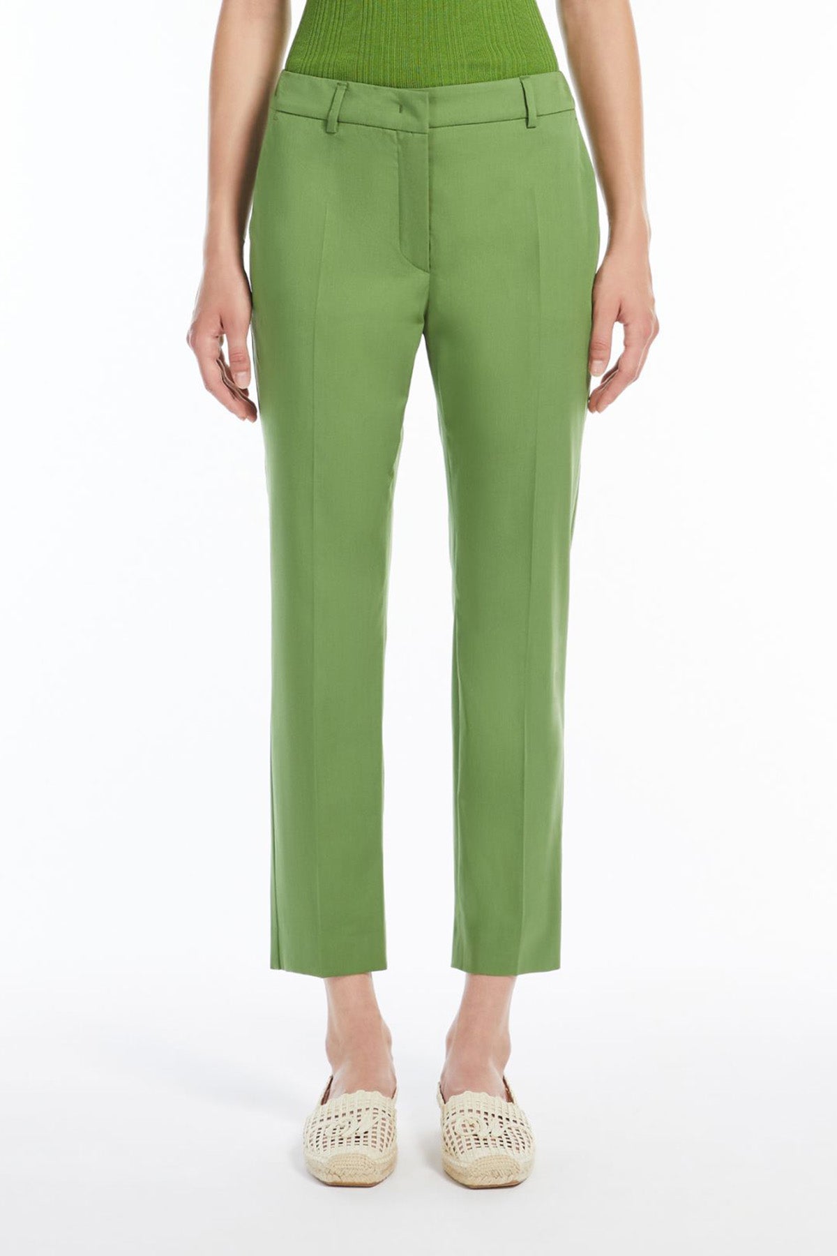 Weekend Max Mara Damen Hose Cecco Grün GRÜN Bild 3