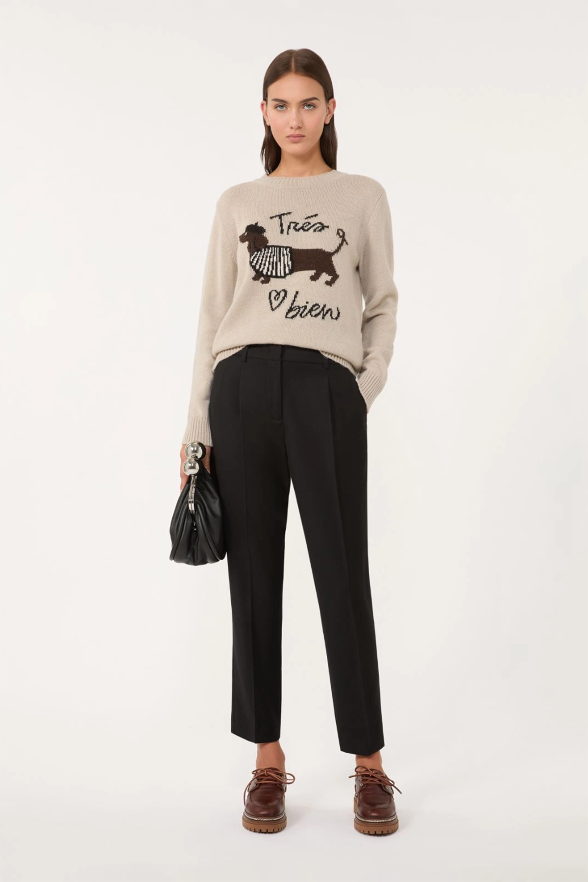 Weekend Max Mara Damen Strickpullover Nitra Beige BEIGE Bild 2