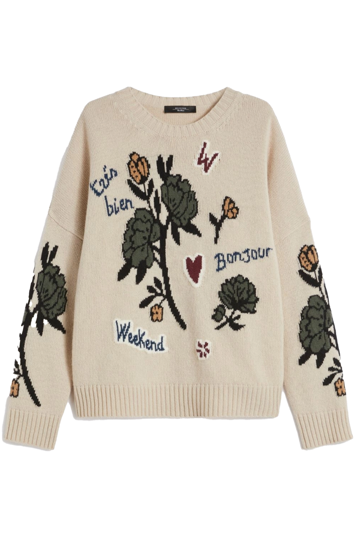 Weekend Max Mara Damen Strickpullover Pavidi Beige BEIGE Bild 1