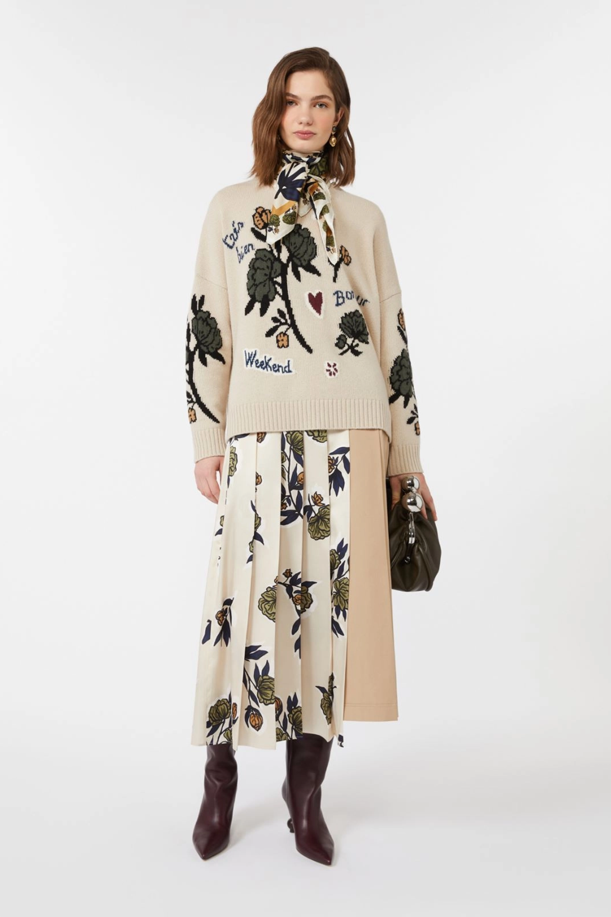 Weekend Max Mara Damen Twillrock Etra Beige BEIGE Bild 2