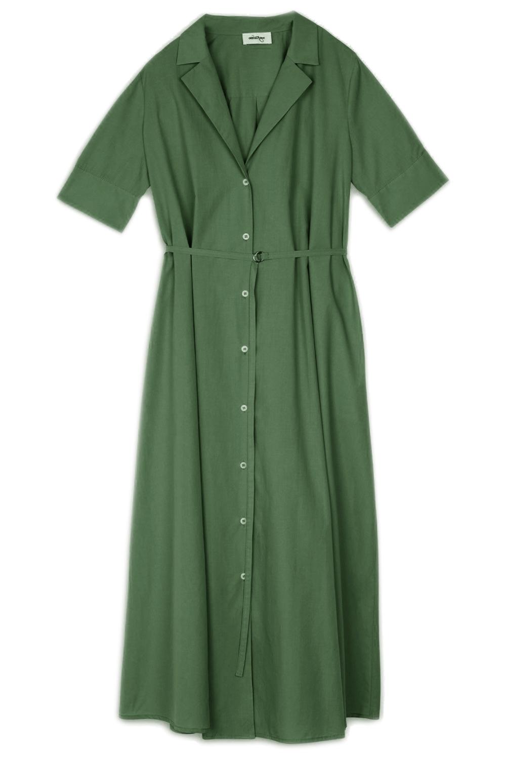 OttodAme Damen Blusenkleid Foglia