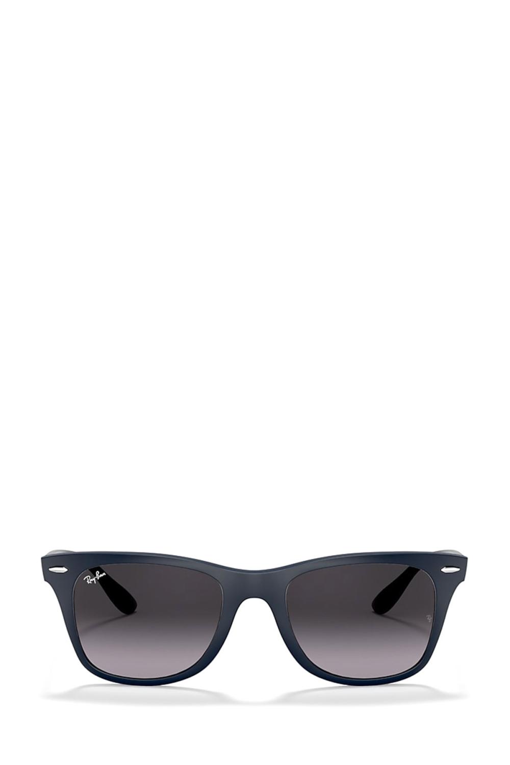 Ray Ban Sonnenbrille RB4195 Wayfarer Lightforce mattes Blau