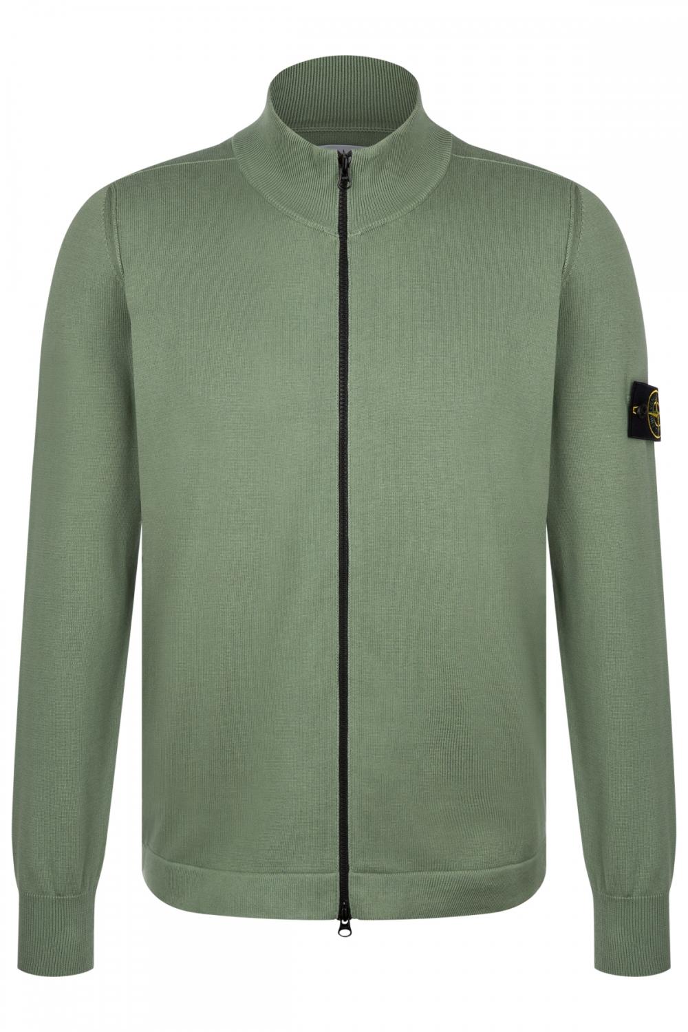 Stone Island Herren Strickjacke Grün