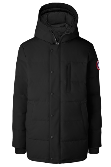Herren Daunenparka Carson Schwarz 