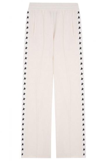 Damen Joggingshose Dorotea Star Natur-Weiss 