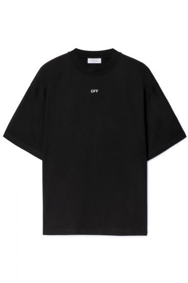 T shirt off white black outlet