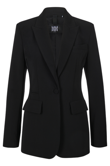 Damen Blazer Schwarz 