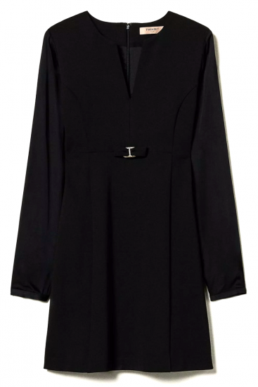 kurzes Damen Kleid Schwarz 